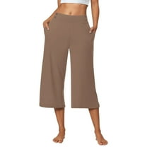 Women's Casual Pants Comfortable Loose Fit With Pockets And Buttons For Summer Relaxation And Style