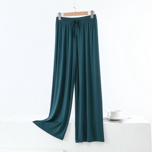 Women's Casual Pants Comfortable Straight Leg Trousers With Drawstring For Relaxed Home And Leisure Wear Two Piece Casual Outfits for Women with Pants Pants Women Casual Work Beach Cover up Pant Cute