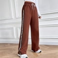 thumbnail image 1 of Women‘s Casual Pants Comfortable and Versatile Straight Leg Style with Drawstring Waist for Everyday Wear 3/4 Pants for Women Casual Pinstripe Pants Women Casual Women Casual Pants 3d Animal, 1 of 7