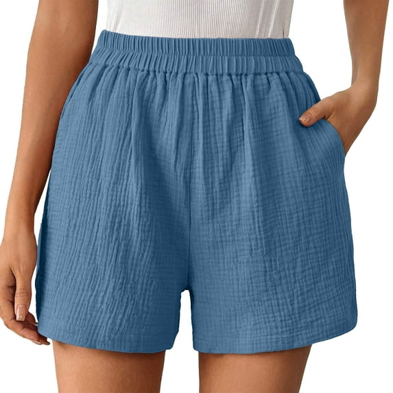 Women's Casual Pants High Waist Double Layered Pleats Hem Straight Leg Party Vacation