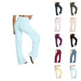 thumbnail image 1 of Women's Casual Pants High Waist Lifting Soft Stretchy Comfy Trousers for Yoga Gym Workout Athletic Wear, 1 of 8