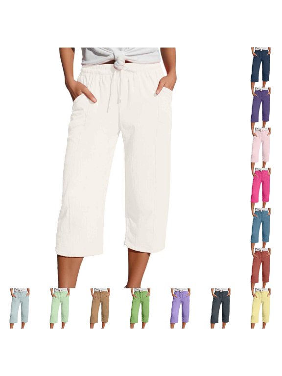 Women's Casual Pants High Waist Straight Leg Trousers with Comfortable Fit and Versatile Styling for Spring Autumn Everyday Wear