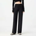 thumbnail image 1 of Women's Casual Pants High Waisted Comfortable Stretchy Soft Trousers for Daily Wear Outdoor Activities and Home High Waist Womens on Pants Casual Work Jogging Pants for Women with Pockets Women, 1 of 4