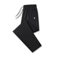 thumbnail image 1 of Women's Casual Pants Long Elastic Legging Floral Print Waistband Daily Sanitary Sweat Pant for Everyday Comfort Pants for Relax Fit,Color:Black,Size:4XL, 1 of 2