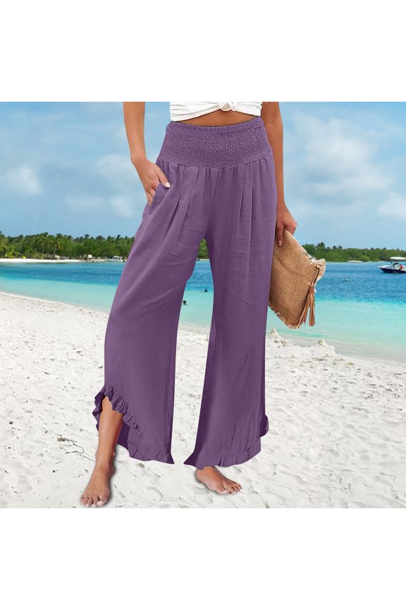 Women's Casual Pants Spring And Autumn Casual Trendy Loose Autumn Long Pants