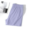 thumbnail image 1 of Women's Casual Pants Straight Leg Comfortable Running Workout Trousers Lightweight Breathable For Summer And Fall Soft Sweatpants Petite Dress Pants for Women Business Casual Loose Pants for Women, 1 of 4