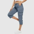 thumbnail image 1 of Women's Casual Pants Women Lightweight Hiking Pants Casual Pants With Pockets Travel Pant,Blue Women's Casual Pants M, 1 of 8