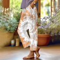 thumbnail image 1 of Women's Casual Pants Women'S Retro Striped Design Loose Pocket Patchwork Casual Pants,Black Women's Casual Pants S, 1 of 5