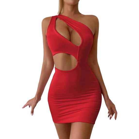 Women's Casual Pencil Dress Sleeveless Solid Color Everyday Outfit Spring Summer Fall Comfortable Stylish Versatile Fashion