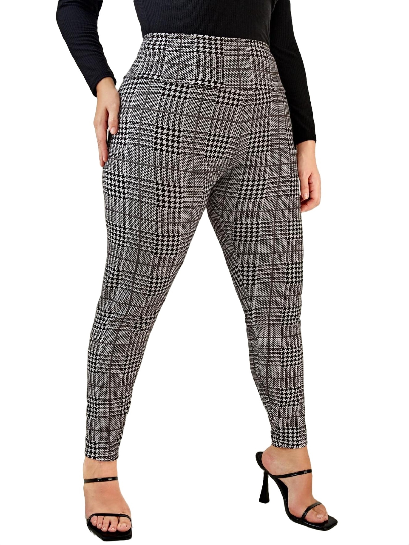 Women's Military Full Length Leggings Plus Size, High Waist Stretchy Jegging FS8828, Camo