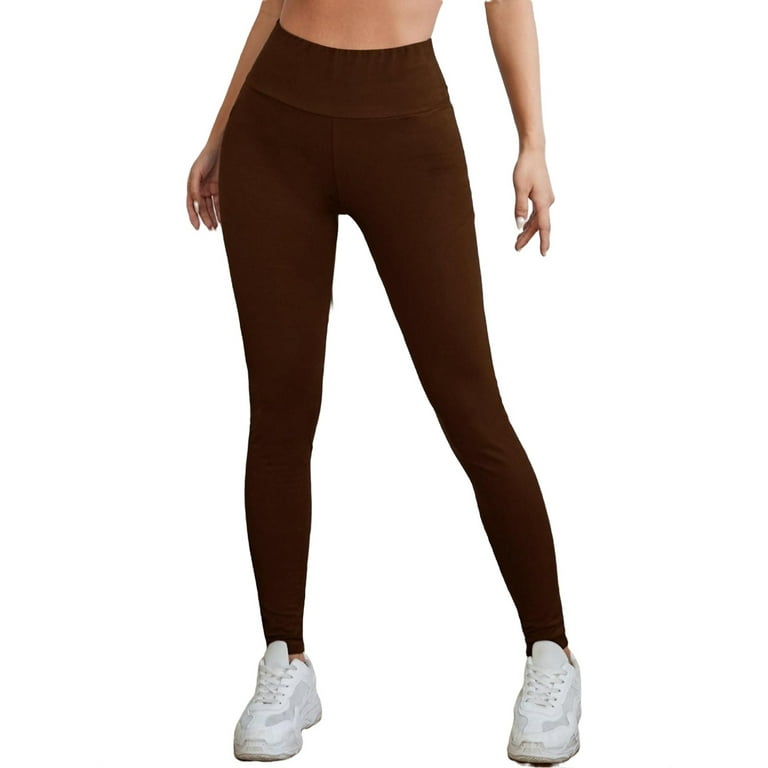 Brown leggings cheap walmart
