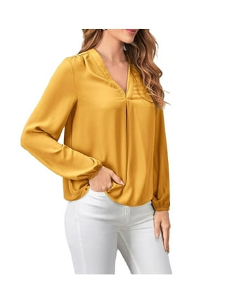 mustard shirt womens