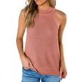 thumbnail image 1 of Women's Casual Racerback Knit Tank Tops Summer Sweater Vest, 1 of 3