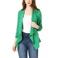 thumbnail image 1 of Moa Collection Women's Casual Relaxed Fit Open Front Blazer Jacket, 1 of 5