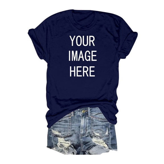 Women's Casual Round Neck English Letters Your Here Printed Large Short Sleeved T Shirt Top Womens Tops Tee Shirts Womens Long Sleeve Shirts Womens Tee Shirt Loose Apparel T Shirts Comfy Women Short