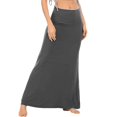 thumbnail image 1 of Women's Casual Ruched Stretchy High Waist A Line Skirt Flared Midi Skirt Skirt Cover up plus Size Leather Skirt Silk Midi Skirt Long Skirt with Slit Corduroy Skirts for Women Knee Length Mobile Home, 1 of 4