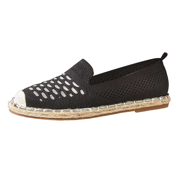 Women's Casual Shoes Breathable Mesh On Fisherman Footwear with Striped Design for Everyday Wear