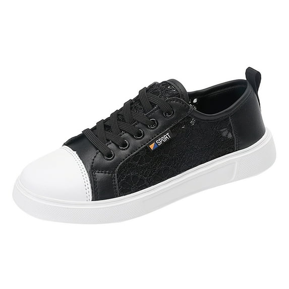 Women's Casual Shoes Fashion Flat Lace Comfortable Soft Sole Non Positioning Flower Lace Design