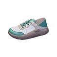 thumbnail image 1 of Women's Casual Shoes Fashion Leather Sneakers Platform Shoes Lightweight Slip On 38, 1 of 8
