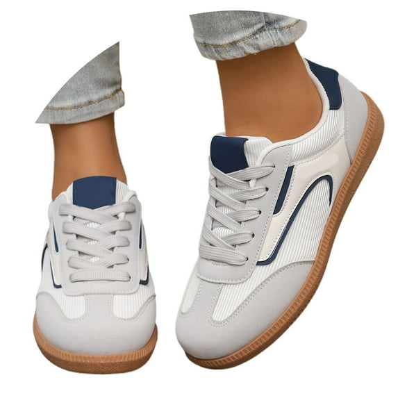 Women's Casual Shoes Fashion Platform Sneakers for Everyday Wear Athletic On Comfortable Lightweight Non- Walking Footwear