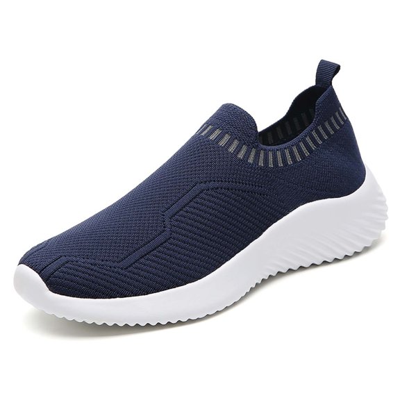Women's Casual Shoes Fly Weave Sports Casual Shoes Comfortable Mesh One Foot Stirrup Light Soft Bottom Women's Shoes