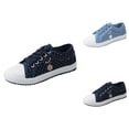 thumbnail image 1 of Women’s Casual Shoes For Everyday Use Flower On Design And Work Lightweight And Versatile Flat Sneakers Comfortable Sole Footwear, 1 of 7