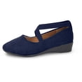 thumbnail image 1 of Women's Casual Shoes On Temperament Comfortable Suede Fashion Solid Color Elastic Footwear for Everyday and Outdoor Use, 1 of 9