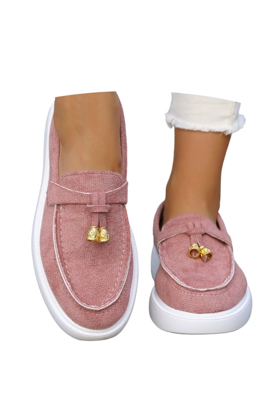 Women's Casual Shoes - Soft Suede -On Style for Everyday Wear - Comfortable Suitable for All Seasons - Versatile Footwear that Pair Perfectly with Jeans
