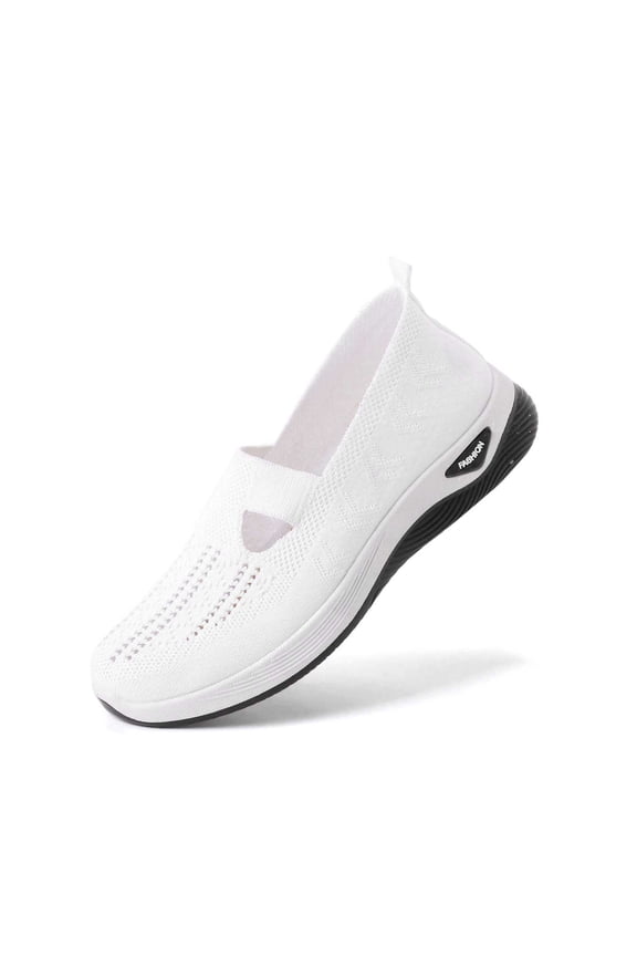 Women's Casual Shoes for Women Summer Fashion Round Toe Breathable -On Sports Footwear Lightweight Non- Everyday Comfort