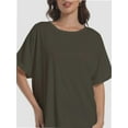 thumbnail image 1 of Women's Casual Short Sleeve Crew Neck T-Shirts, 1 of 6