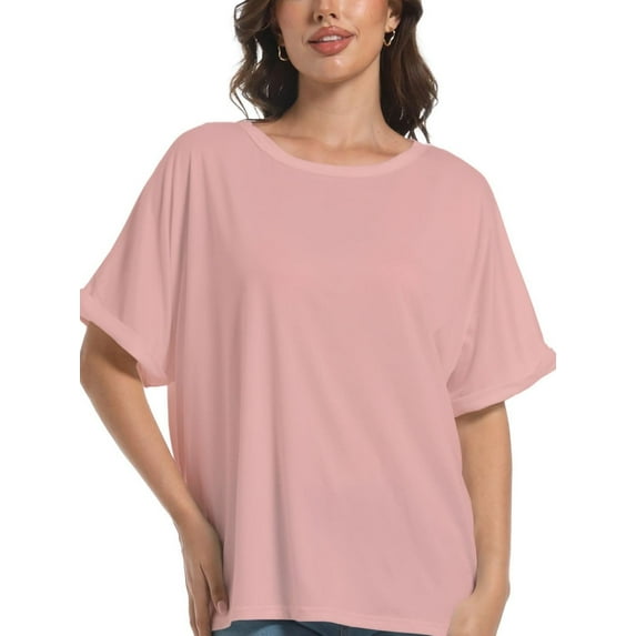 Women's Casual Short Sleeve Crew Neck T-Shirts