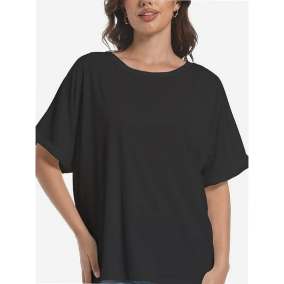 Women's Casual Short Sleeve Crew Neck T-Shirts