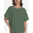 thumbnail image 1 of Women's Casual Short Sleeve Crew Neck T-Shirts, 1 of 6