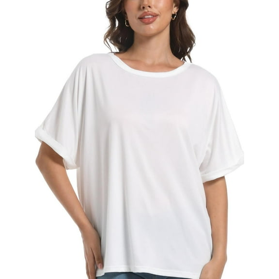 Women's Casual Short Sleeve Crew Neck T-Shirts