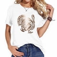 thumbnail image 1 of Women's Casual Short Sleeve T-Shirt with Funny Graphics, Ideal Gift for Christmas and Thanksgiving, 1 of 5