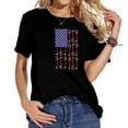 thumbnail image 1 of Women's Casual Short-Sleeved Tee with Vintage Print - Great Holiday or Birthday Gift Idea, 1 of 5