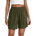 thumbnail image 1 of Women's Casual Shorts Loose Fit Comfortable Versatile Daily Wear For Spring Summer Fall Activities Ideal With Sandals, 1 of 5