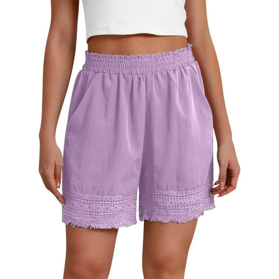 Women's Casual Loose Fit Shorts Versatile Comfortable Daily Wear For Spring Summer Fall Activities Ideal With Sandals