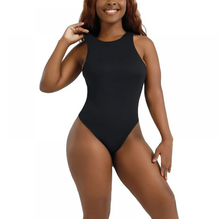 Women's Casual Sleeveless Bodysuit Sleeveless Tank Top Basic Top Jumpsuit  Summer Rompers Streetwear Plus Size 