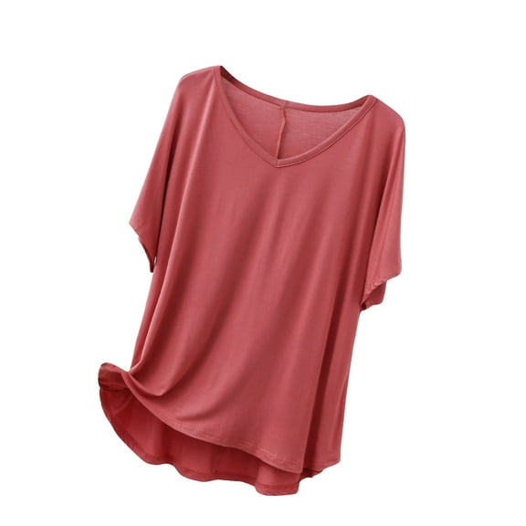 Women's Casual Slim Fit Thin Sweet Base Shirt, Medium Length Short Sleeve Round Neck T-shirt, Simple and Elegant Fitted Top for Daily Wear, Perfect for Layering, Available in Multiple Sizes