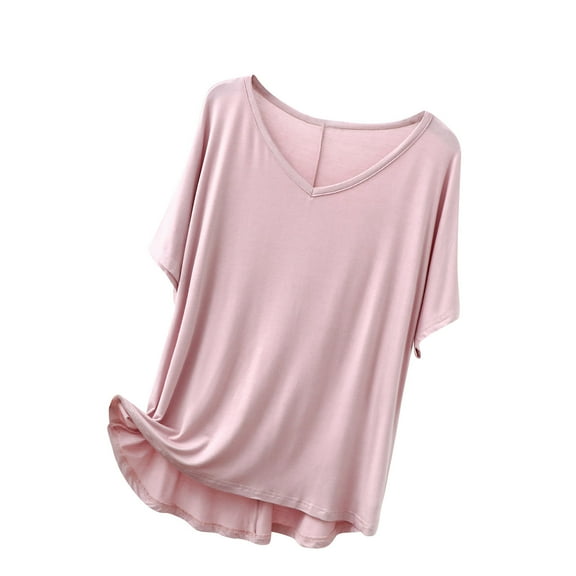 Women's Casual Slim Fit Thin Sweet Base Shirt, Medium Length Short Sleeve Round Neck T-shirt, Simple and Elegant Fitted Top for Daily Wear, Perfect for Layering, Available in Multiple Sizes