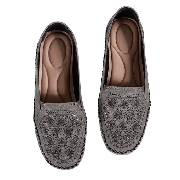 Women's Casual Slip On Loafers Comfortable Flat Walking Shoes for Everyday Wear