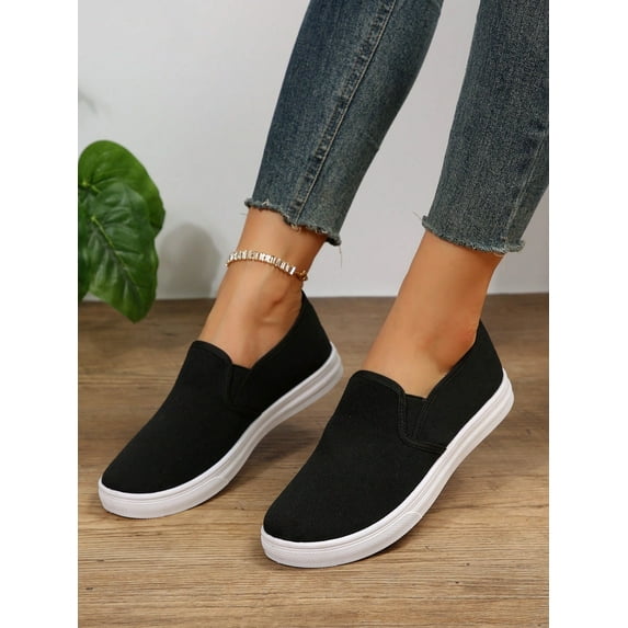 Women‘s Casual Slip On Sneakers Simple Design