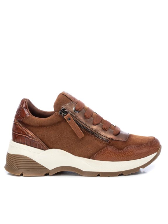 Women's Casual Sneakers By XTI 160195 Camel