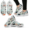 thumbnail image 1 of Women's Casual Sneakers Cute Medical Bear Print Flats Woman Cute Gradient Nursing Footwear Females Spring Loafers, 1 of 7