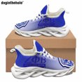 thumbnail image 1 of Women's Casual Sneakers Summer Design Zeta Phi Beta Sorority Pattern Classic Lace Up Outdoor Sports Flat Shoes, 1 of 8
