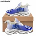 thumbnail image 1 of Women's Casual Sneakers Summer Design Zeta Phi Beta Sorority Pattern Classic Lace Up Outdoor Sports Flat Shoes, 1 of 8