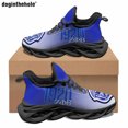 thumbnail image 1 of Women's Casual Sneakers Summer Design Zeta Phi Beta Sorority Pattern Classic Lace Up Outdoor Sports Flat Shoes, 1 of 8