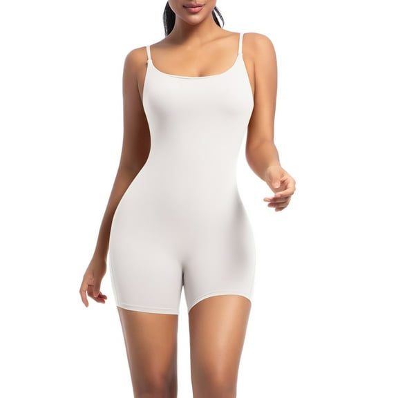 Women's Casual Solid Color Tight Yoga Suspender Bodysuit Dance Running Fitness Sports Body Clothing Yoga Suits Juniors New Year Outfit Women plus Size Long Sleeve Jumpsuit for Women Womens Body Suits