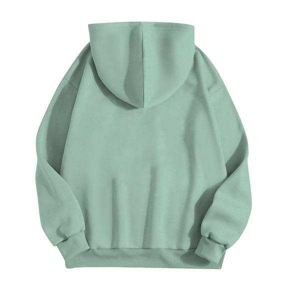 Women's Casual Solid Color Zippered Hoodie with Front Pockets for Everyday Comfort and Style